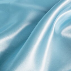 Polyestersatin *Marie* - eisblau