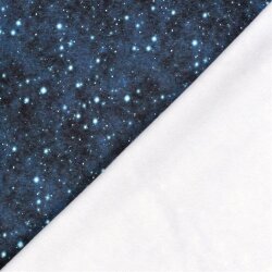 Wintersweat  Digital Sterne - schwarz