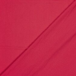 Polyesterstoff Bubble Uni - warmpink