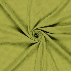 Polyesterstoff Bubble Uni - limette