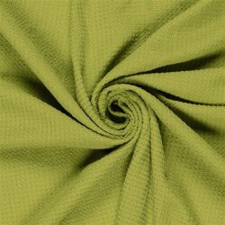Polyesterstoff Bubble Uni - limette