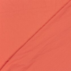 Polyesterstoff Bubble Uni - koralle