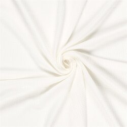 Polyesterstoff Bubble Uni - creme