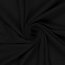 Polyesterstoff Bubble Uni -  schwarz
