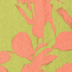 Viskose Nylon Mix LIGHT Köper Blumen - limette
