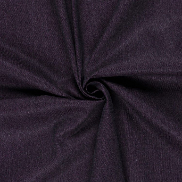 Jeansstoff Uni - fuchsia