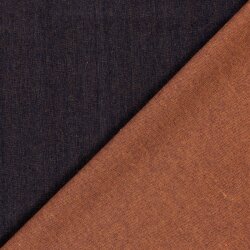 Jeansstoff Uni - orange