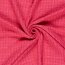 Polyesterstoff Jacquard Grob Gewebt Lurex - pink