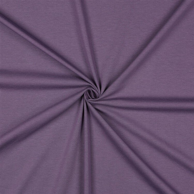 Baumwolljersey Bio~Organic *Gerda* - altaubergine