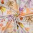Canvas Digital tropisches Patchwork - pfirsich