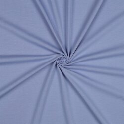 Baumwolljersey Bio~Organic *Gerda* - hellblaulila