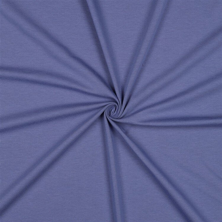 Baumwolljersey Bio~Organic *Gerda* - blaulila