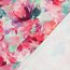 French Terry Digital Blumenportrait - pink