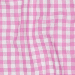 Baumwollpopeline garngefärbt - Vichy Karo 10mm *Vera* - Farbe