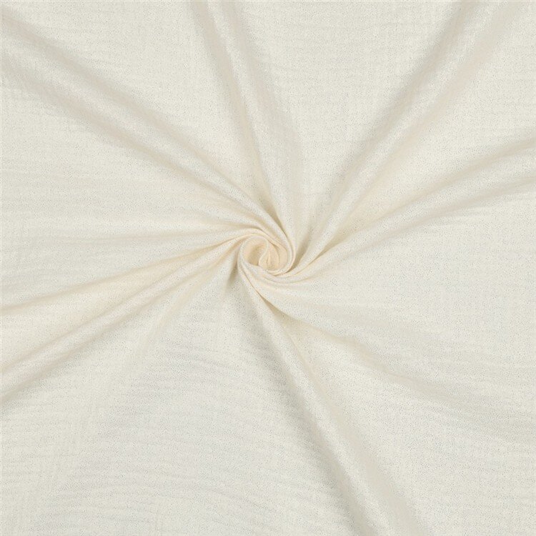 Musselin FOIL - ECRU