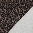 Viskose Jersey Leopunkte - braun