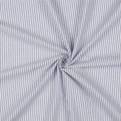 Baumwollpopeline Streifen 3mm, garngefärbt -...