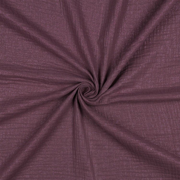 Musselin FOIL - PURPLE