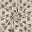 Canvas Blumenregen - creme/rosa