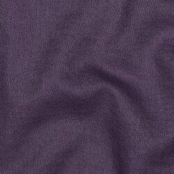 Leinen vorgewaschen *Vera* Uni - aubergine