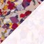 Polyester Satin bunte Kunst - hellaltrosa
