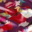 Polyester Satin bunte Kunst - lila