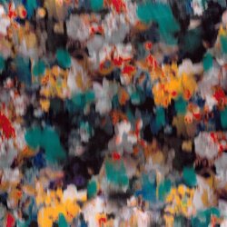 Polyester Satin verschwommene Kunst - grün