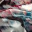 Polyester Satin verschwommene Kunst - koralle