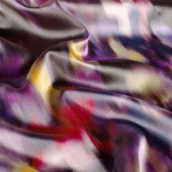Polyester Satin verschwommene Kunst - lila