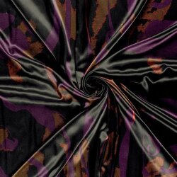 Polyester Satin Kunst - lila