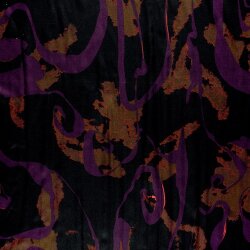 Polyester Satin Kunst - lila