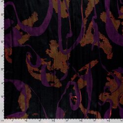 Polyester Satin Kunst - lila