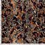 Polyester Satin bunte Tierfellkunst - rost
