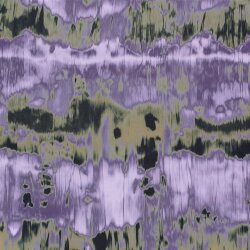 Polyester Satin bunte Batik - lila