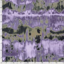 Polyester Satin bunte Batik - lila