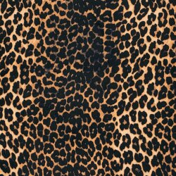 Polyester Satin Samt LEOPARD