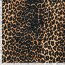 Polyester Satin Samt LEOPARD