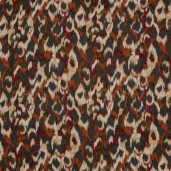 Polyester Satin Samt verschwommene Kreise - antikpink