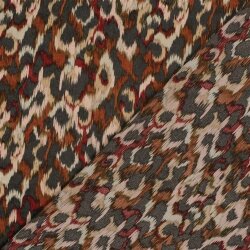 Polyester Satin Samt verschwommene Kreise - antikpink
