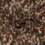 Polyester Satin Samt verschwommene Kreise - antikpink