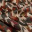 Polyester Satin Samt verschwommene Kreise - antikpink