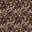 Polyester Satin Samt verschwommene Kreise - lila