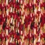 Polyester Satin Samt bunte Streifenkunst - paprikarot