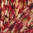 Polyester Satin Samt bunte Streifenkunst - paprikarot
