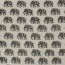 Baumwollvoile Elefant - hellbeige