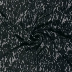 Polyester Satin Samt Muster - stahlgrau