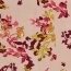 Polyester Satin Samt LEAVES