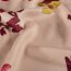 Polyester Satin Samt LEAVES