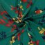 Polyester Satin Samt LEAVES