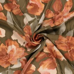Polyester Satin Samt Blumen